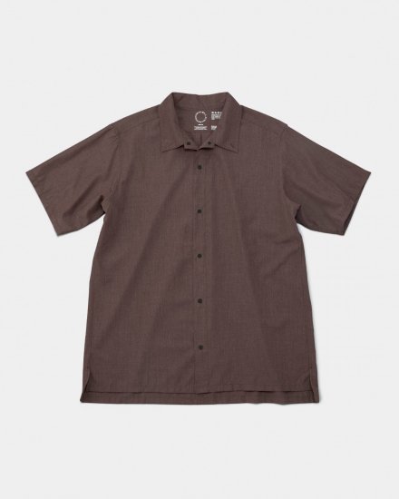 山と道｜Bamboo Short Sleeve Shirt（ Men ） - NATURAL ANCHORS