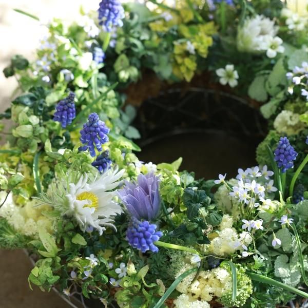 【50％OFF】 寄せ植えブリコラージュ フラワー 花束・アレンジメント