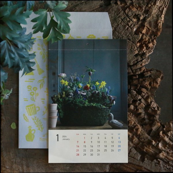 【華もみじオリジナル】Bricolageflower カレンダー2024