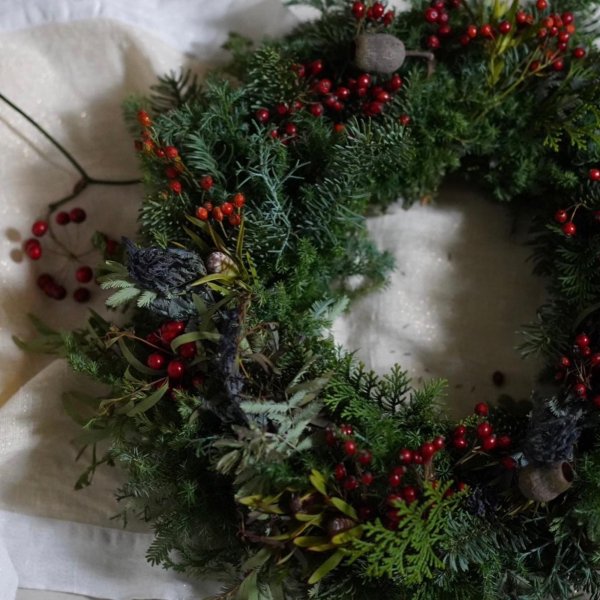 ڤ餷ܡ#.Christmas Wreath Special LessonȥꥨڤߤŹÿ