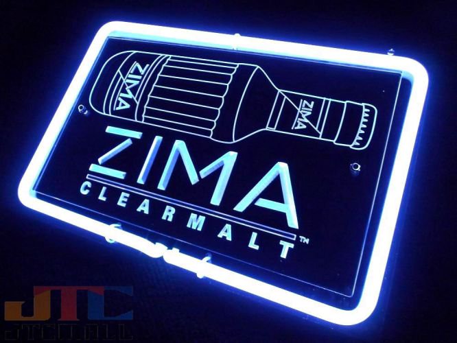 ZIMA ジーマ 3D ネオン店舗 ガレージ BAR アメリカ雑貨屋 人気