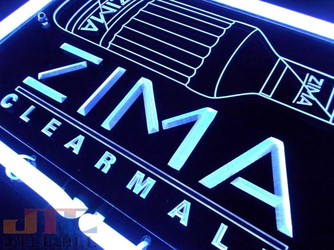 ZIMA ジーマ 3D ネオン店舗 ガレージ BAR アメリカ雑貨屋 人気 おしゃれ 壁掛け 壁飾り 西海岸 アメリカ アメリカン カリフォルニア  サーフ ハワイアン - ネオン管やブリキ看板、アメリカ雑貨の通販【JTC MALL】