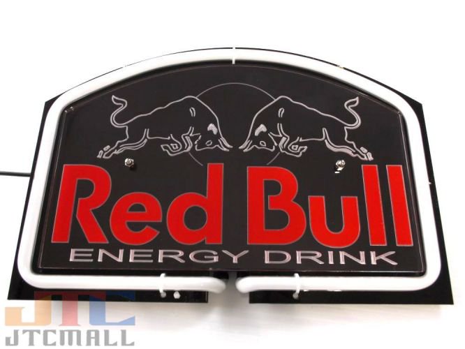 レッドブル Red Bull 3D ネオン看板 店舗 ガレージ BAR アメリカ雑貨屋 