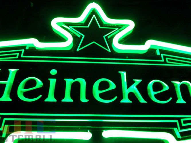 Heineken ハイネケン スター 特大 3D ネオン看板 ネオンサイン 広告 店舗用 NEON SIGN アメリカン雑貨 看板 ネオン管 -  ネオン管やブリキ看板、アメリカ雑貨の通販【JTC MALL】