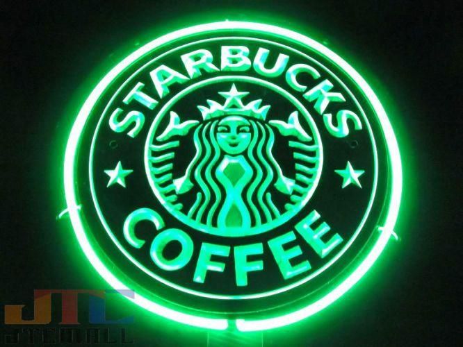 STARBUCKS スターバックス 特大 3D ネオン看板 インテリア