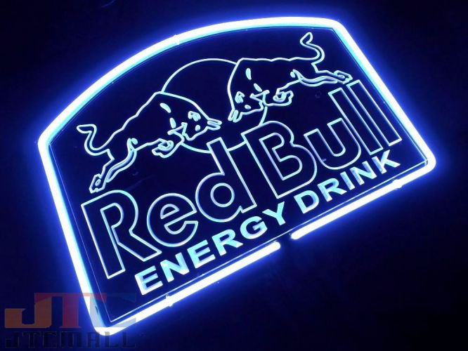 レッドブル Red Bull 特大 3D ネオン看板 インテリア コレクション 