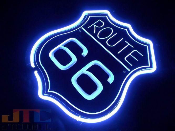 オンラインストア売 ルート66 ROUTE66 LED 看板 ネオンサイン ネオン管