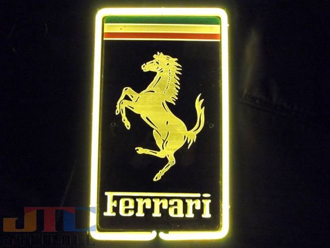 Ferrari フェラーリ 特大 3D ネオン看板 インテリア コレクション ネオンサイン 広告 店舗用 NEON SIGN アメリカン雑貨 看板  ネオン管 - ネオン管やブリキ看板、アメリカ雑貨の通販【JTC MALL】