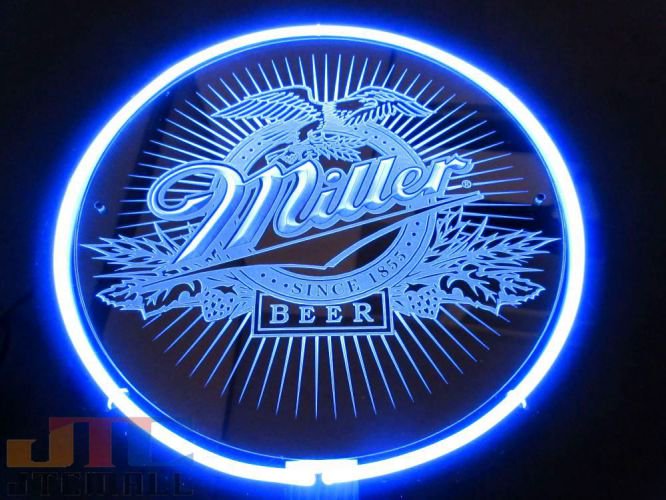 Miller Beer ミラービール ネオンサイン ネオン管 サイン看板 - 広告