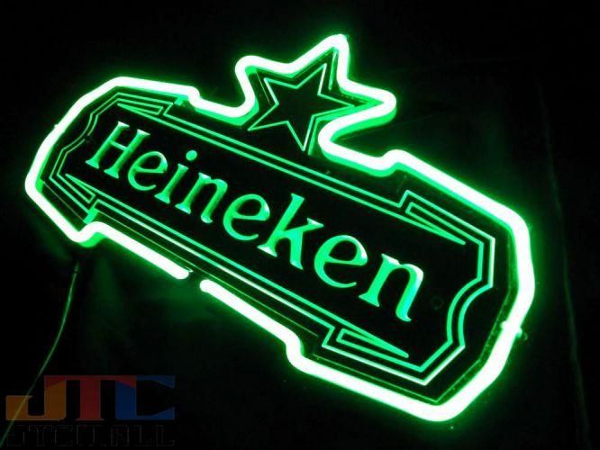 Heineken ハイネケン スター 特大 3D ネオン看板 緑ネオン管 ネオンサイン 広告 店舗用 NEON SIGN アメリカン雑貨 看板 ネオン管  - ネオン管やブリキ看板、アメリカ雑貨の通販【JTC MALL】