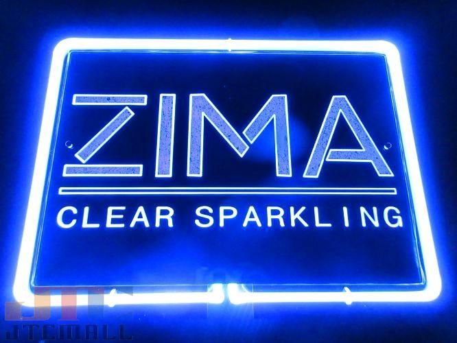 ZIMA ジーマ BAR 特大 3D ネオン看板 インテリア コレクション ネオンサイン 広告 店舗用 NEON SIGN アメリカン雑貨 看板  ネオン管 ネオン管やブリキ看板、アメリカ雑貨の通販【JTC MALL】