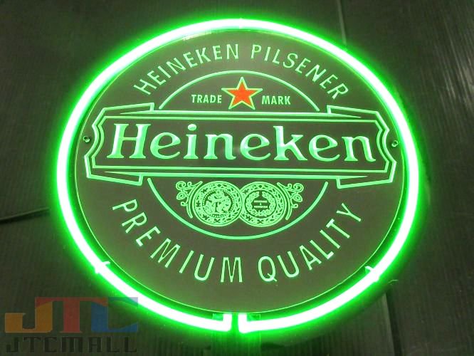 Heineken ハイネケン 特大 3D 緑ネオン管 ネオン看板 インテリア コレクション ネオンサイン 広告 店舗用 NEON SIGN  アメリカン雑貨 看板 ネオン管 - ネオン管やブリキ看板、アメリカ雑貨の通販【JTC MALL】