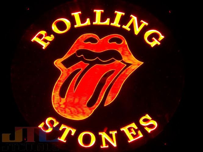 Rolling Stones ローリングストーンズ LED 3D ネオン看板 ネオンサイン ...