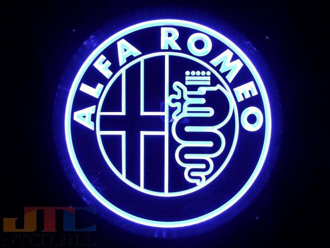 アルファロメオ ALFA ROMEO LED 3D ネオン看板 ネオンサイン 広告 店舗