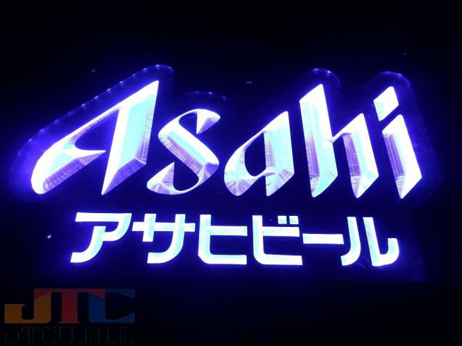 Asahi アサヒビール LED 3D ネオン看板 ネオンサイン 広告 店舗用 NEON SIGN アメリカン雑貨 看板 ネオン管 - ネオン管やブリキ 看板、アメリカ雑貨の通販【JTC MALL】