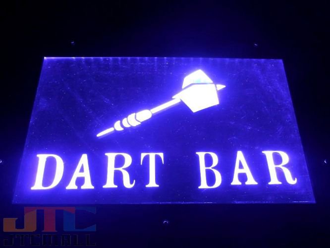 DART BAR ダーツ LED 3D ネオン看板 ネオンサイン 広告 店舗用 NEON