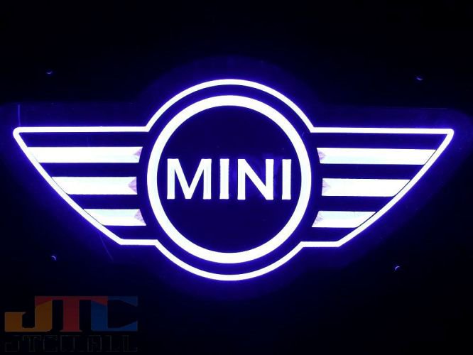 MINI COOPER ミニクーパー LED 3D ネオン看板 ネオンサイン 広告 店舗