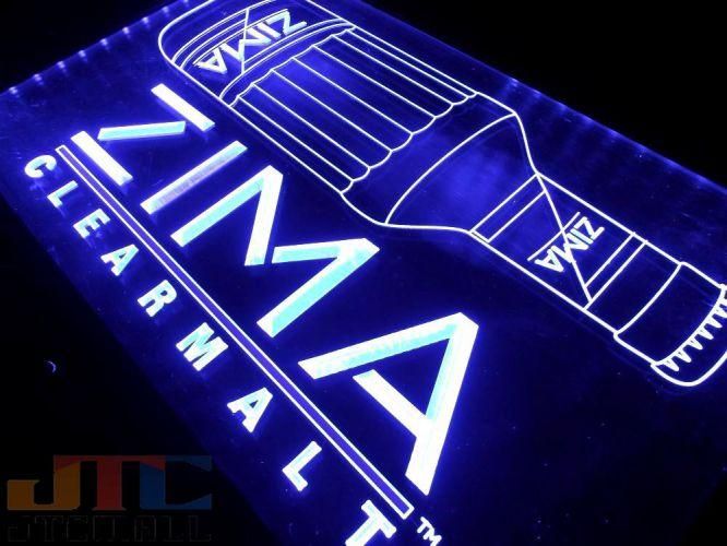 ZIMA ジーマ LED 3D ネオン看板 ネオンサイン 広告 店舗用 NEON SIGN 