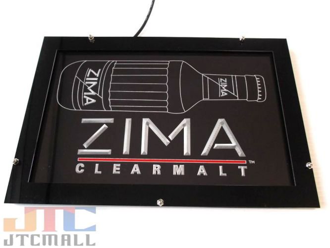 ZIMA ジーマ LED 3D ネオン看板 ネオンサイン 広告 店舗用 NEON SIGN