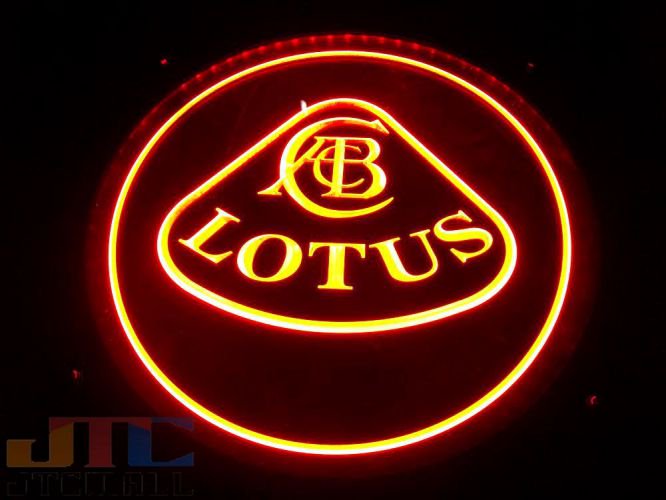ロータス ROTUS 車屋 LED 3D ネオン看板 ネオンサイン 広告 店舗用