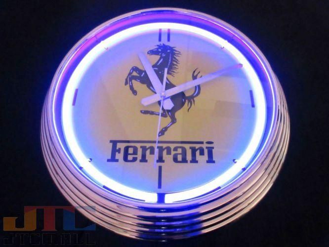 非売品】Ferrari フェラーリ LEDライト 電飾看板 ネオンサイン 