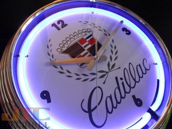 キャデラック CADILLAC ネオン クロック 時計 インテリア BAR Cafe