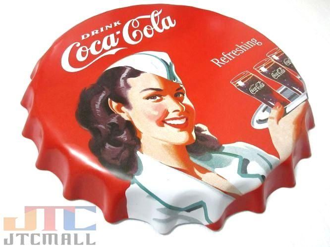 大迫力40cmボトルキャップ Coca Cola Coke コカ コーラ 女 ドリンク ブリキ看板 ボトルキャップ型宣伝 広告 店舗用 アメリカン雑貨 看板 ネオン管やブリキ看板 アメリカ雑貨の通販 Jtc Mall 大迫力40cmボトルキャップ Coca Cola Coke コカ コーラ 女 ドリンク ブリキ看板 ボトルキャップ型宣伝 広告 店舗用 アメリカン雑貨 看板 ネオン管やブリキ看板 アメリカ雑貨の通販 Jtc Mall