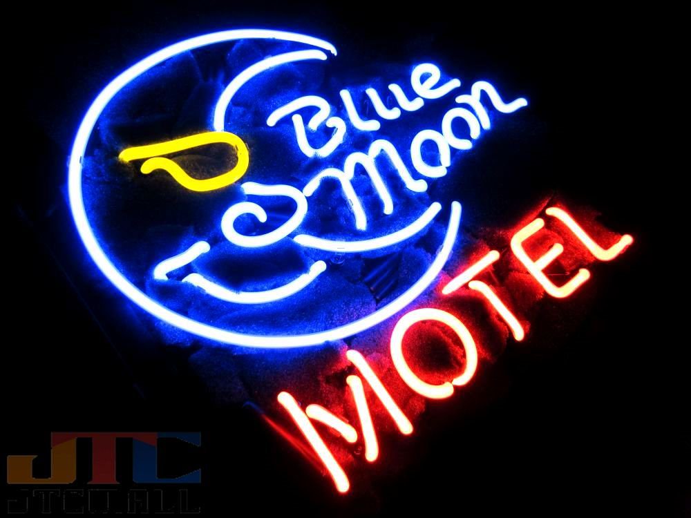 T731 BLUE MOON MOTEL ネオン看板 ネオンサイン 広告 店舗用 NEON SIGN アメリカン雑貨 看板 ネオン管 - ネオン管 やブリキ看板、アメリカ雑貨の通販【JTC MALL】