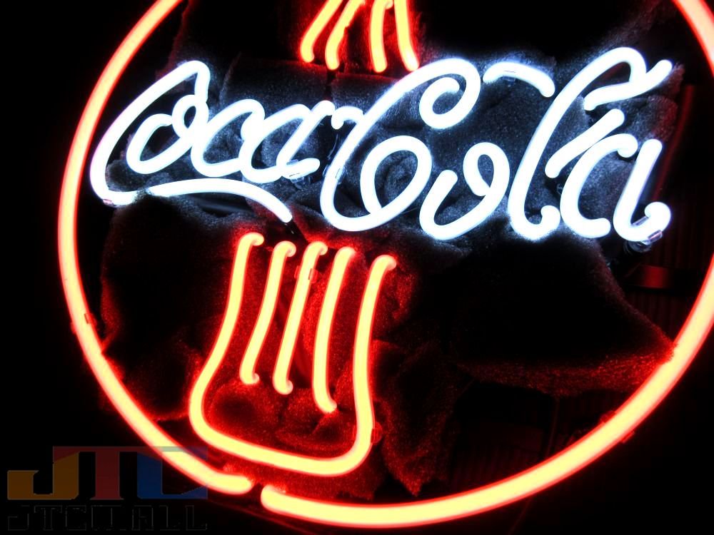 T186 Coca-Cola コカ・コーラ ネオン看板 ネオンサイン 広告 店舗用 NEON SIGN アメリカン雑貨 看板 ネオン管 -  ネオン管やブリキ看板、アメリカ雑貨の通販【JTC MALL】