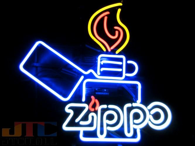 Zippo ネオン看板 ネオンサイン 広告 店舗用 NEON SIGN アメリカン雑貨 看板 ネオン管 -  ネオン管やブリキ看板、アメリカ雑貨の通販【JTC MALL】