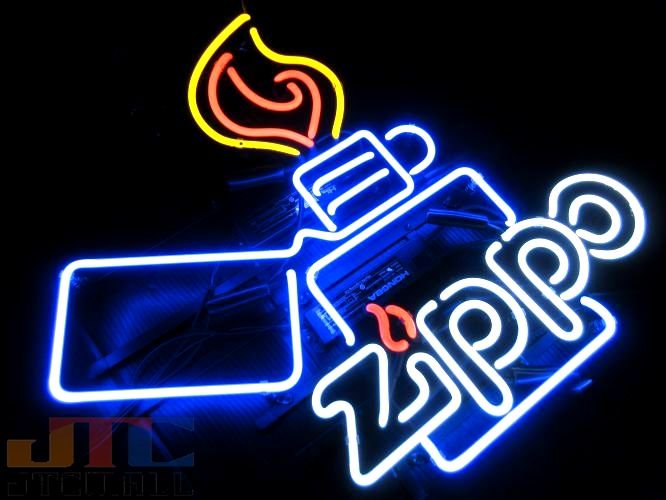 Zippo ネオン看板 ネオンサイン 広告 店舗用 NEON SIGN アメリカン雑貨 看板 ネオン管 -  ネオン管やブリキ看板、アメリカ雑貨の通販【JTC MALL】