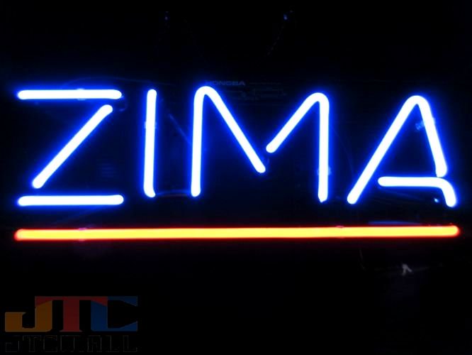 ZIMA ジーマ BAR ネオン看板 ネオンサイン 広告 店舗用 NEON SIGN