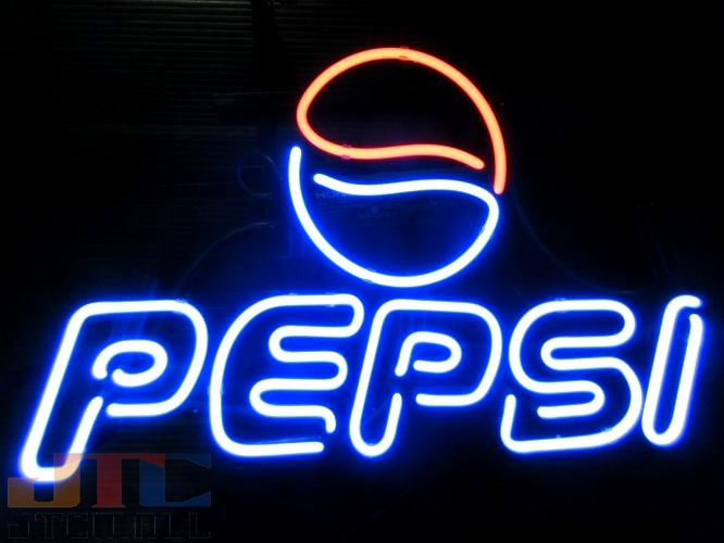 ペプシコーラ Pepsi-Cola コカ・コーラ ネオン看板 ネオンサイン 広告