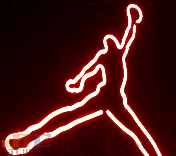 マイケル ジョーダン MICHAEL JORDAN ネオン看板 ネオンサイン 広告 店舗用 NEON SIGN アメリカン雑貨 看板 ネオン管 -  ネオン管やブリキ看板、アメリカ雑貨の通販【JTC MALL】