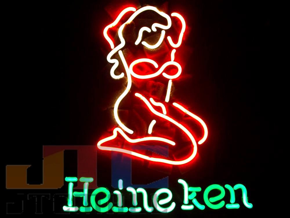 Heineken ハイネケン ビール BAR セクシー ネオン看板 ネオンサイン