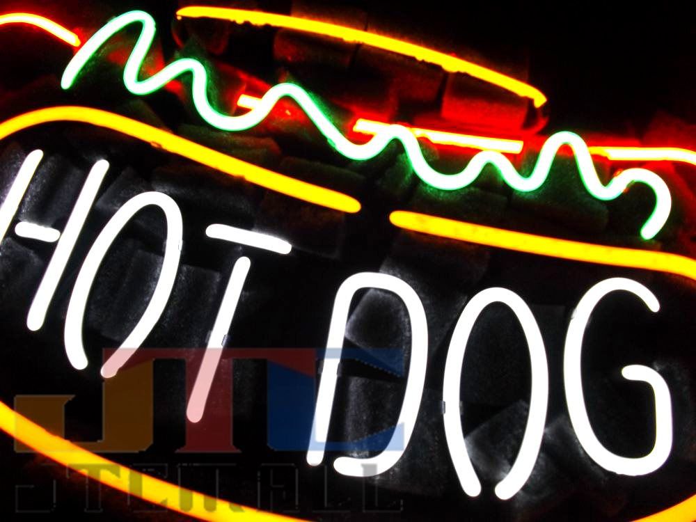 HOT DOG ホットドック ネオン看板 ネオンサイン 広告 店舗用 NEON SIGN