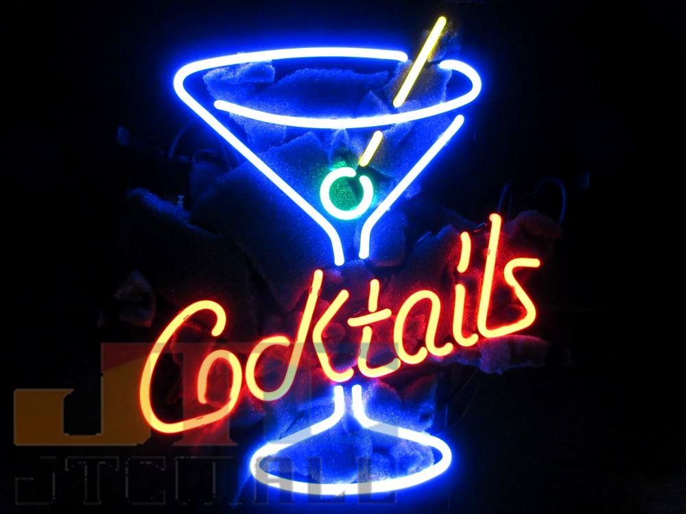 T685 Cocktails カクテル ネオン看板 ネオンサイン 広告 店舗用 NEON SIGN アメリカン雑貨 看板 ネオン管 - ネオン管 やブリキ看板、アメリカ雑貨の通販【JTC MALL】