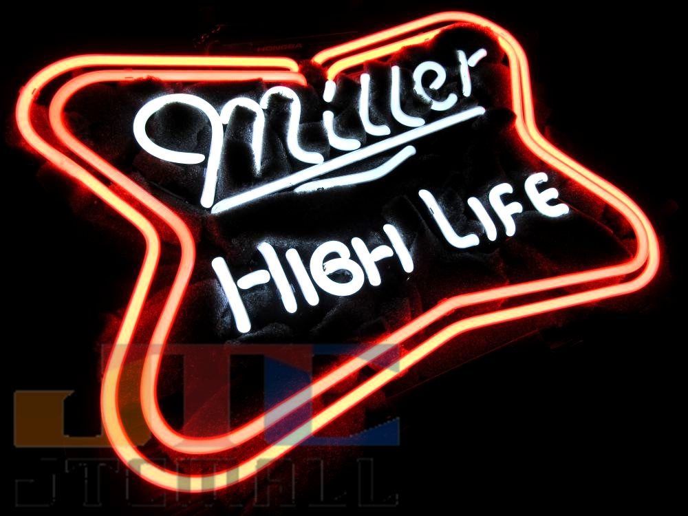 T6 Miller ミラー ビール BAR ネオン看板 ネオンサイン 広告 店舗用 NEON SIGN アメリカン雑貨 看板 ネオン管 -  ネオン管やブリキ看板、アメリカ雑貨の通販【JTC MALL】