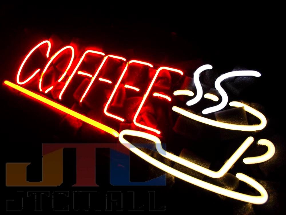 COFFEE コーヒー 喫茶店 特大ネオン看板 ネオンサイン 広告 店舗用 NEON SIGN アメリカン雑貨 看板 ネオン管 -  ネオン管やブリキ看板、アメリカ雑貨の通販【JTC MALL】