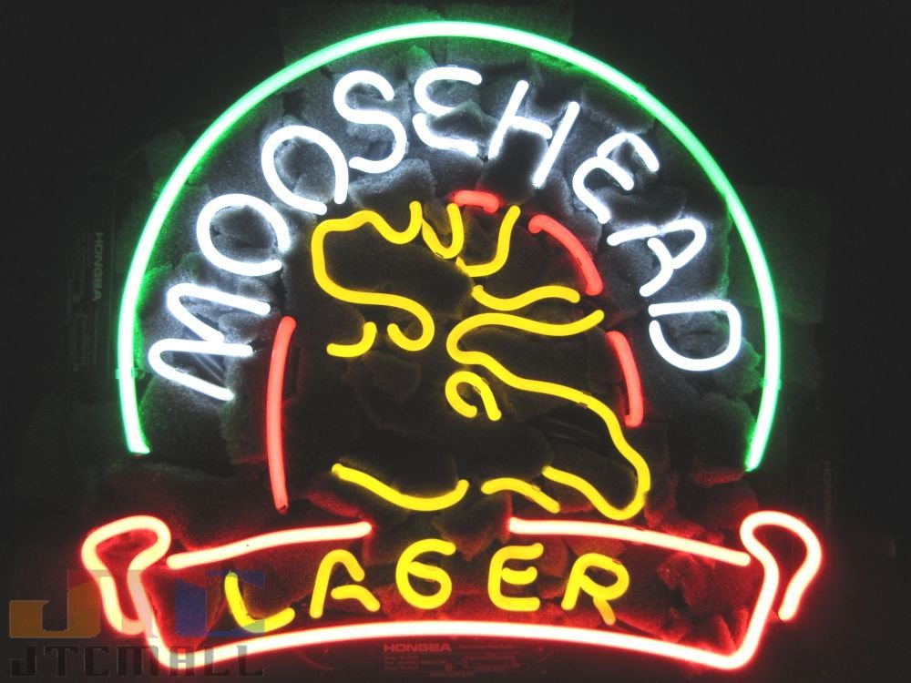 ムースヘッド Moosehead ビール 特大ネオン看板 ネオンサイン 広告