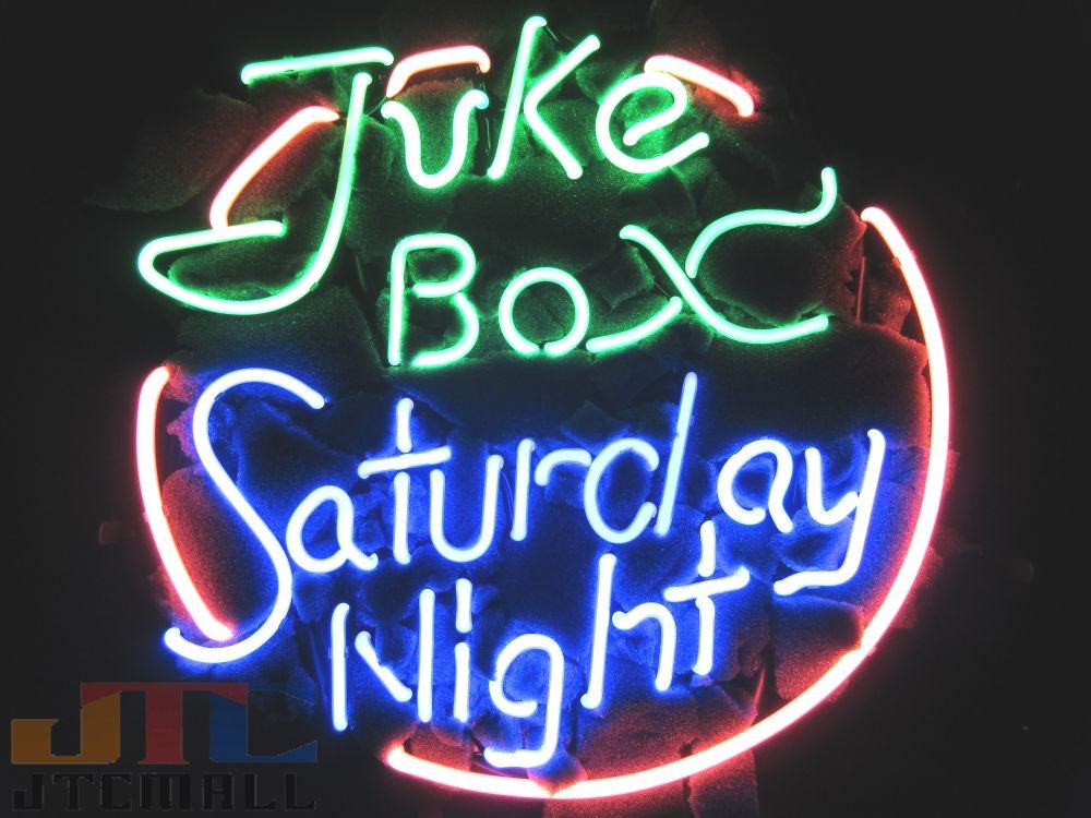 F4 Juke Box Saturday Night BAR 特大ネオン看板 ネオンサイン 広告 店舗用 NEON SIGN アメリカン雑貨 看板  ネオン管 ネオン管やブリキ看板、アメリカ雑貨の通販【JTC MALL】