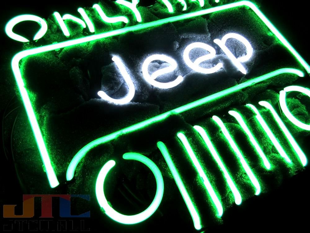 T17 JEEP ジープ 特大ネオン看板 ネオンサイン 広告 店舗用 NEON SIGN