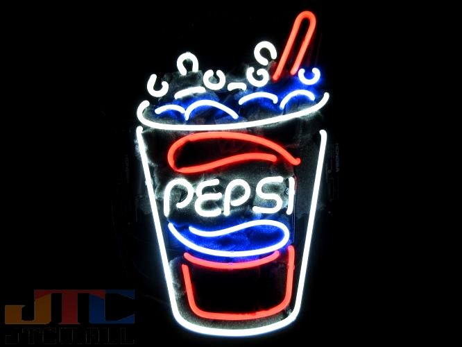 ペプシコーラ Pepsi-Cola コカ・コーラ 特大ネオン看板 ネオンサイン 