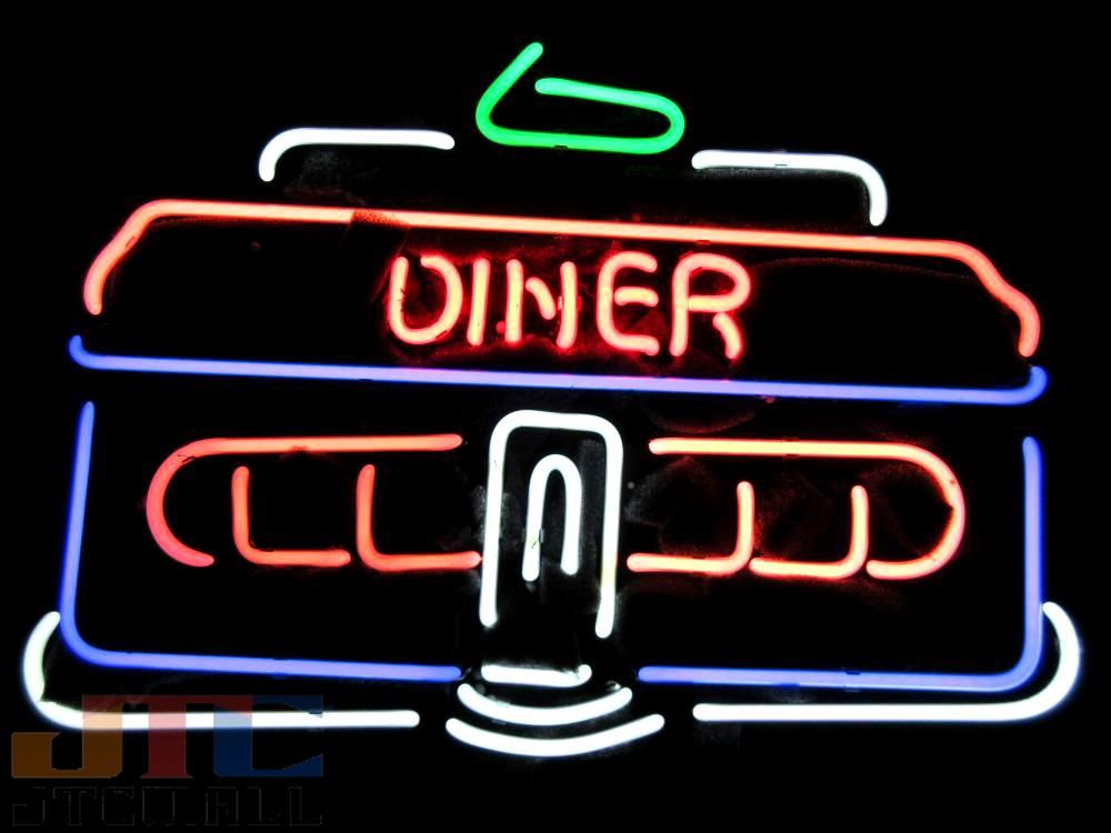 T828 DINER ダイナー 特大ネオン看板 ネオンサイン 広告 店舗用 NEON