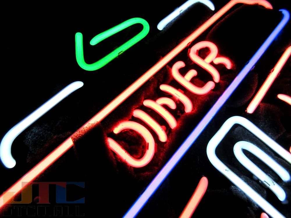 T828 DINER ダイナー 特大ネオン看板 ネオンサイン 広告 店舗用 NEON SIGN アメリカン雑貨 看板 ネオン管 -  ネオン管やブリキ看板、アメリカ雑貨の通販【JTC MALL】