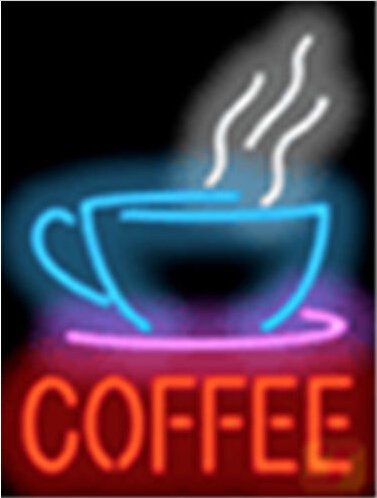 ネオンサイン COFFEE コーヒー ネオン看板 ネオンサイン 広告 店舗用 