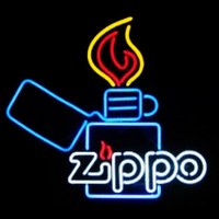 ネオンサイン Zippo ジッポ ネオン看板 ネオンサイン 広告 店舗用 アメリカン雑貨 看板 ネオン管 -  ネオン管やブリキ看板、アメリカ雑貨の通販【JTC MALL】