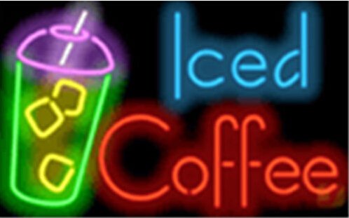 特大ネオンサイン A31 Iced Coffee アイスコーヒー ネオン看板 ネオンサイン 広告 店舗用 NEON SIGN アメリカン雑貨 看板  ネオン管 - ネオン管やブリキ看板、アメリカ雑貨の通販【JTC MALL】