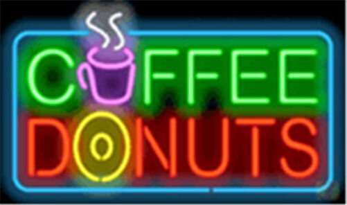 特大ネオンサイン A159 COFFEE DONUTS コーヒー ドーナツ ネオン看板 ネオンサイン 広告 店舗用 NEON SIGN アメリカン雑貨  看板 ネオン管 - ネオン管やブリキ看板、アメリカ雑貨の通販【JTC MALL】