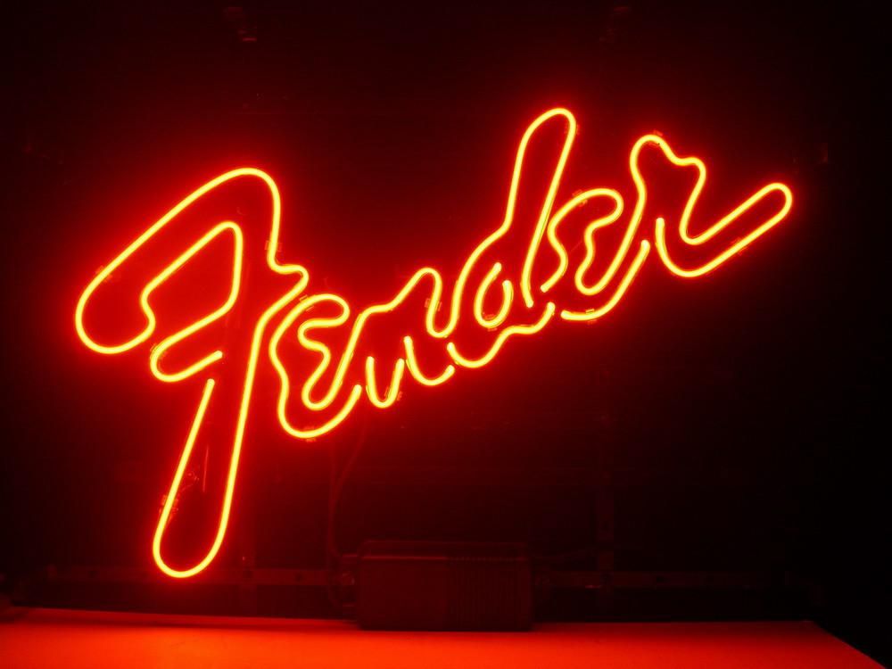 特大ネオンサイン T210 FENDER フェンダー 広告 店舗用 NEON SIGN アメリカン雑貨 看板 ネオン管 -  ネオン管やブリキ看板、アメリカ雑貨の通販【JTC MALL】